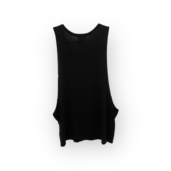 HTF: Valfre ☻ Nobody’s Baby Muscle Tee ☻ Hand Drawn Art Indie Designer ☻︎ Black - Picture 9 of 16